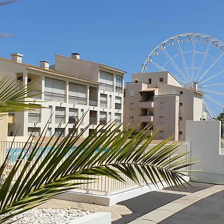 Apartment Charmant Apt Climatise Au Port Avec Parking & Piscine - Fr-1-801-9 Agde